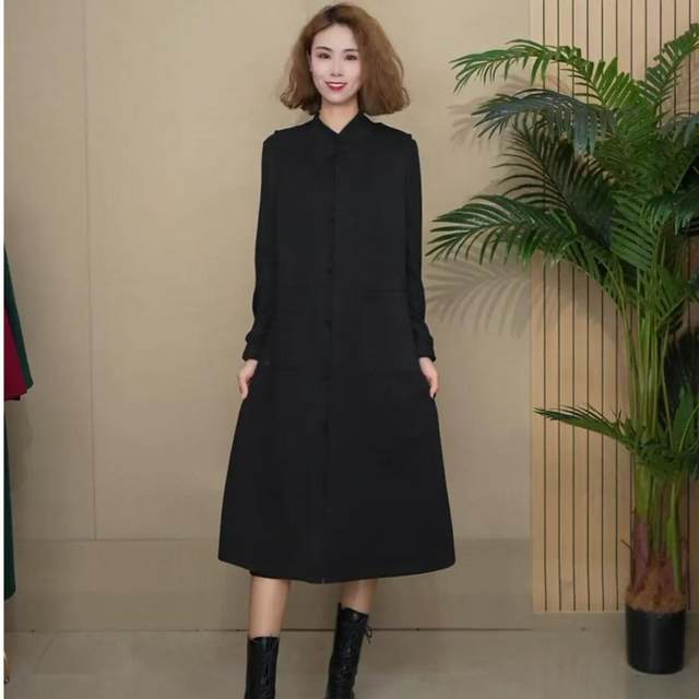 Mom's clothing spring and autumn Internet celebrity temperament versatile vest fashionable slimming long loose single-piece vest jacket