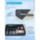 Anti-static black plastic square plate mobile phone material parts tools electronic component box turnover box plastic tray