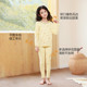 Disha official flagship children's clothing girls' underwear set in autumn and winter new children's antibacterial Tensile Cotton Home Pajamas
