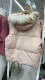 004004 milk puff real hair collar 90 gooseberry hooded one-hand gooseberry jacket for women winter thickened bread clothes
