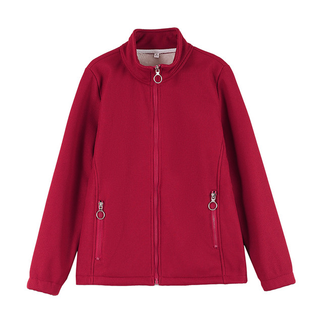 velvet sweatshirt coat for women in autumn and winter 2025 new middle-aged mothers' clothes winter thick warm cardigan stand collar top