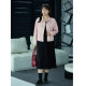 Qiyi large size women's clothing 2024 autumn model new short coat fat MM is thin and versatile outer set female 200JIN [is equal to 0.5 kg] outside wearing]
