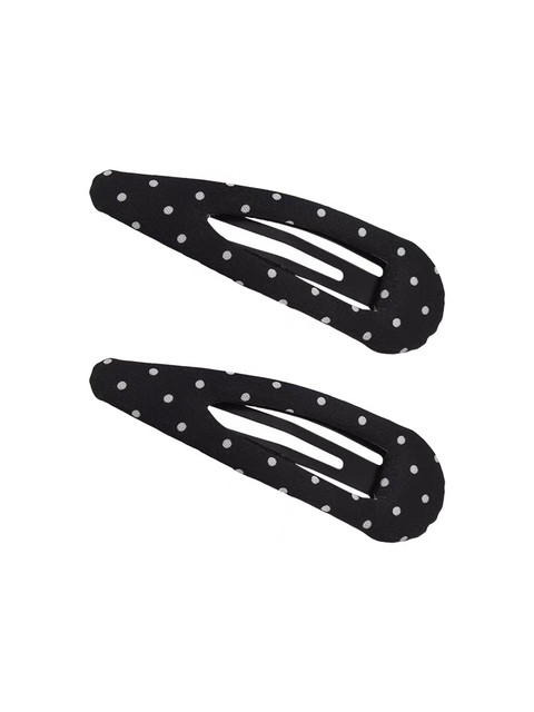 French retro polka dot bb clip ins versatile bang clip niche temperament high-end feel side clip atmosphere hair clip
