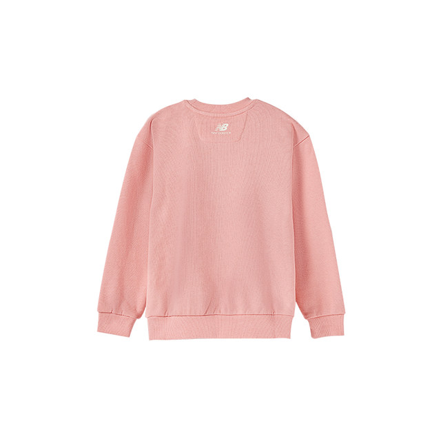 New Balance NB genuine children's boys and girls round neck sweatshirt casual sports plus velvet comfortable top