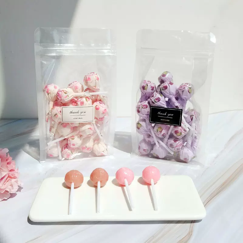 日系高颜值小清新葡萄味白桃味水果棒棒糖糖果生日