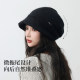 SIGGI hat girl 24 new winter Bao head wool knitted hat contains wool ear protection ear warm bell pile hats