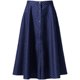 New summer Japanese sweet polka dot skirt A-line pocket versatile high waist mid-length umbrella skirt women's skirt
