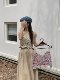 Pink floral suspender vest for women in summer sleeveless dopamine bohemian ethnic short loose top