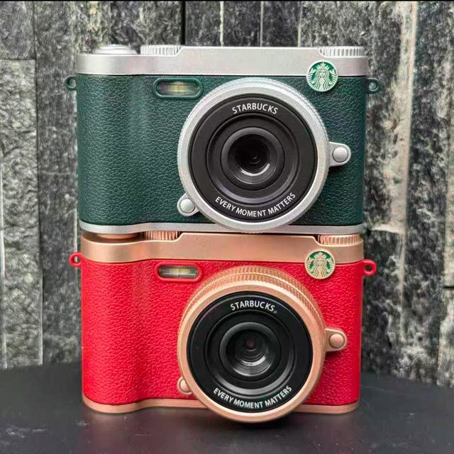 Starbucks 2025 Classic Camera Limited Edition Millennium Style Retro Camera Christmas Gift CCD Digital Camera