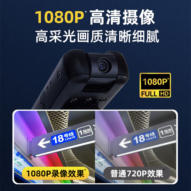 HD camera action camera recording pen with video artifact monitoring ...