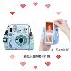 Spot Fuji instant photo paper 3/4/5 inch white edge lace Mini11/12/40/90 camera case photo album