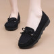 Summer old Beijing cloth shoes beans shoes for women soft sole non-slip breathable one-foot casual and versatile Korean version of mother single shoes