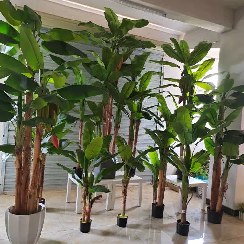 芭蕉树仿真植物室内装饰大型树香蕉树落地盆栽景绿植塑料