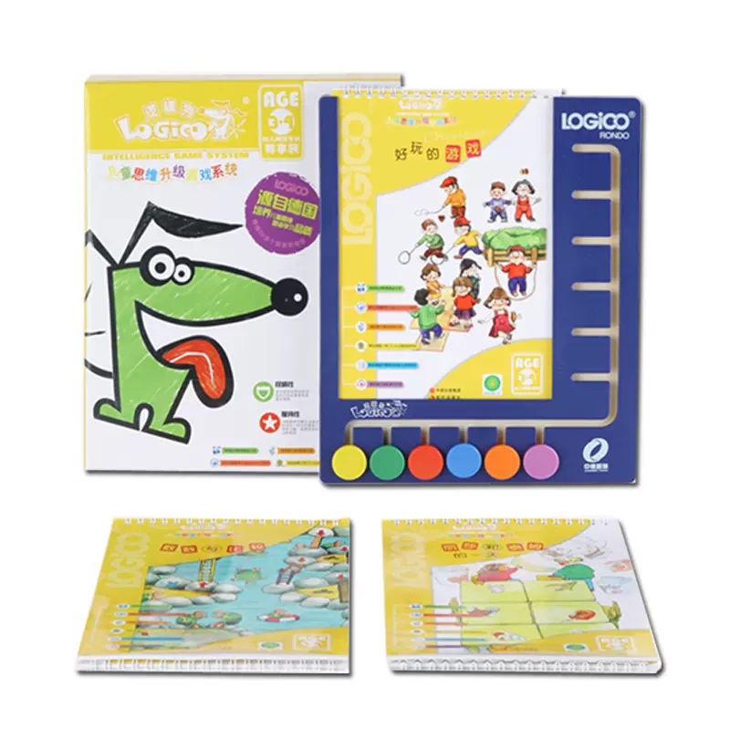 逻辑狗第一阶段2岁3 4岁幼儿园小班家庭网络教材版