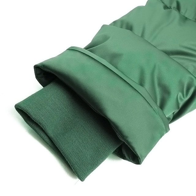 Fat Mrs. Plus Size Women's Winter New Mid-Length Green Warm Down Jacket Hooded Loose 821401611