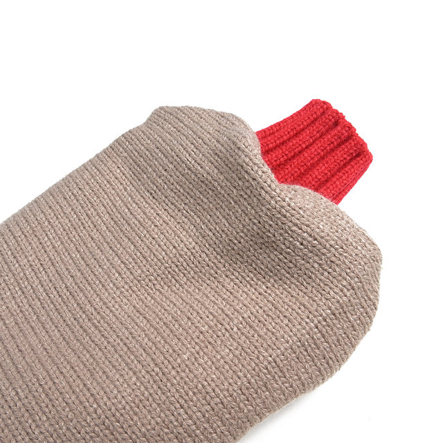 Fat Mrs. Plus Size Women's Winter New Knitted Sleeve Spliced ​​Down Jacket Short Hooded Warmth 921407110