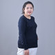 Fat Mrs. Plus Size Women's Clothing Autumn and Winter New Fashionable Knitted Round Neck Top Middle-Aged Mother Model 619304310