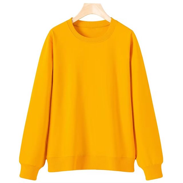 Semir sweatshirt women's round neck casual top 2025 spring loose cotton versatile long-sleeved base couple pullover