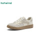 Hot air flat-soled German training shoes for women 2025 autumn new silver outdoor casual shoes commuting lightweight women's shoes
