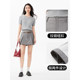 Hot wind skirt 2025 Summer new ladies fake two pieces of skirts, hot girls, hot girls mini skirts, small skirts
