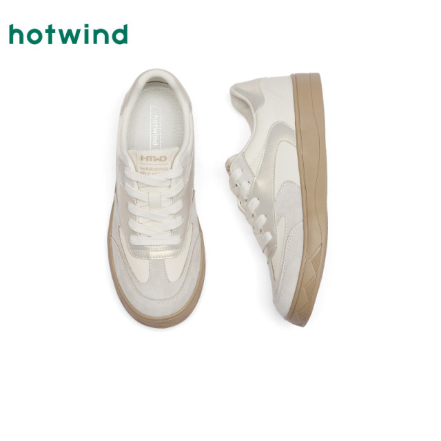 Hot air flat-soled German training shoes for women 2025 autumn new silver outdoor casual shoes commuting lightweight women's shoes