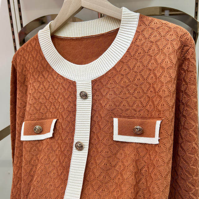 Ai Liangyi high-end middle-aged and elderly women's clothing brand counter genuine mother's clothing sweater pullover autumn clothing middle-aged women