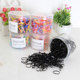 Disposable rubber band children's small black and strong pulling constantly candy color does not damage hair adult thickening princess tie hair