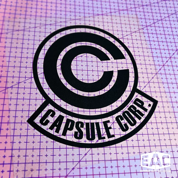 万能胶囊公司七龙珠单色镂空汽车贴纸反光油箱盖笔记本行李箱车