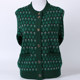 Middle-aged and elderly women's autumn cardigans 60 and 70 years old mother's sweater thickened old lady's wool coat grandma's top clothes