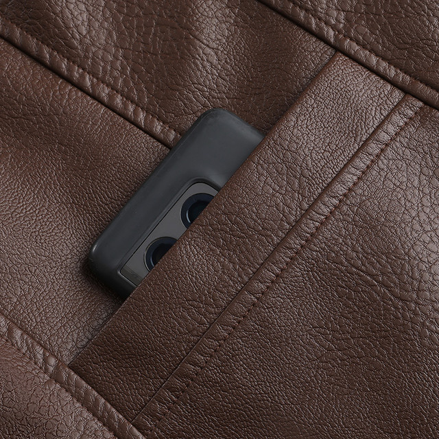 Middle-aged mother leather jacket women's autumn new casual loose jacket for elderly women fashion slim women's leather suit