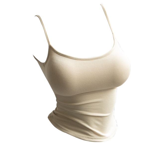 Kbra comics, external beauty, back suspender, summer slim fit, chest pad, vest, women's small breasts, large base, inner top