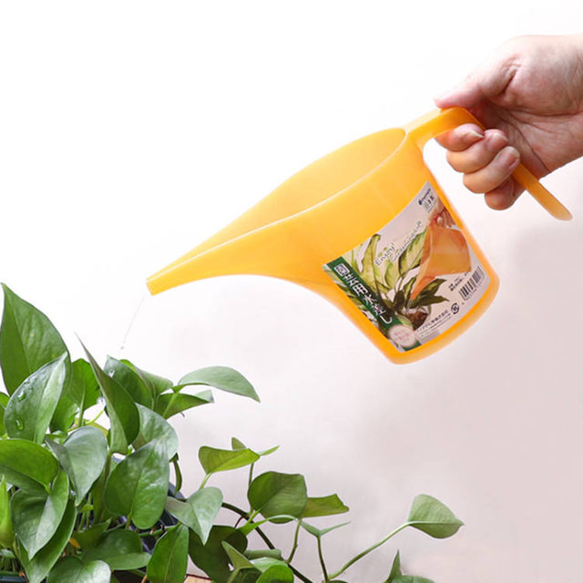 Japanese watering kettle pouring flower pot garden gardens, gardening pot, tip pot, polymes, multi -meat potted household watering artifact thickened flowers
