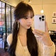 Dinner Celebrity Gold Sparkling Diamond Wave Tassel Long Earrings Thousand Gold High-end Dress Accessories