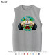 Rick and Morty Barbell Lifting T-shirt Gym Exercise Sleeveless Vest Men's Summer Cotton Vest Clothes