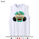 Rick and Morty Barbell Lifting T-shirt Gym Exercise Sleeveless Vest Men's Summer Cotton Vest Clothes