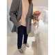 Vogana Cannes Large size original fashionable intellectuals casual jacket daily loose, thin, unlaxed suit
