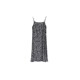 vogana Cannes home large size original Korean retro printed long skirt vacation style loose slim A-line suspender skirt