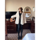 Vogana Cannes Family Large -size Original Winter Thick Warm Tattoo Stitching Droty Dress long and short
