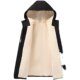 Cotton coat and cotton jacket for women in winter plus velvet thickened jacket for women 2024 new fashionable lamb fur short cotton jacket for women