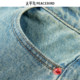 Peacebird Women's Spring 2024 New High Waist Pleated Denim Long Skirt Skirt Skirt Women's