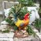 Creative simulation landscape sculpture home living room entrance office resin crafts zodiac rooster decorative ornaments