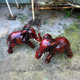 Resin elephant ornaments home decoration living room entrance crafts TV cabinet wine cabinet to attract wealth and auspicious decorations