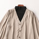 242279 Autumn shirt women's middle long sleeve tall neck
