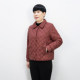 Mother's jacket in her 50s autumn and winter jacket fashionable casual solid color 2025 middle-aged women's jacket cotton thin loose