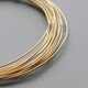 14K gold wire soft gold wire silver wire color protection shape wire braided wire winding wire and busbar DIY material accessories
