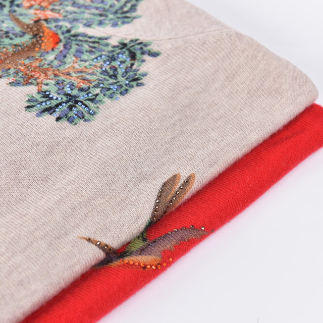 
Middle-aged and elderly autumn half-high collar 100 pure woolen sweaters for middle-aged mothers loose bottoming sweaters for autumn and winter tops