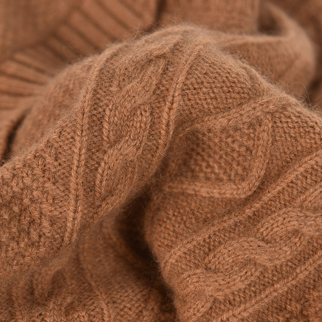 
Thickened wool cardigan for women 2025 autumn and winter new round neck loose coat knitted cashmere sweater for middle-aged and elderly mothers