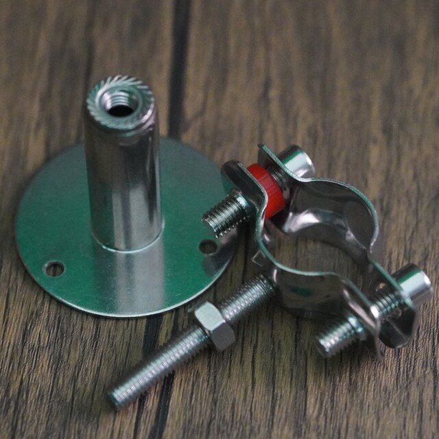 304 stainless steel adjustable tube bracket can telescopic tube clamping tube coding coding tube hub holding fixed pipe clip
