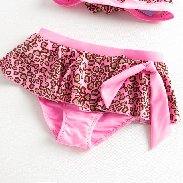 Children's swimsuit princess girl baby middle and large student split skirt bikini quick-drying hot spring swimsuit