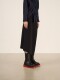 LANVIVIER irregular three-dimensional tailoring bubble air cotton texture high waist asymmetric skirt autumn and winter